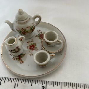 Miniature tea set